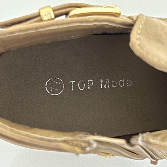 top moda brown booties - Picture 4 of 5